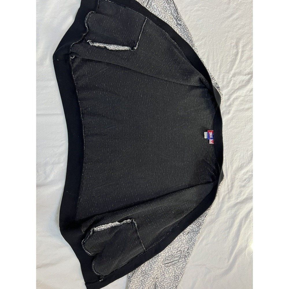 90s Golf Cardigan Made In USA Grandma | White Black‎ | Size XL - Picture 11 of 16